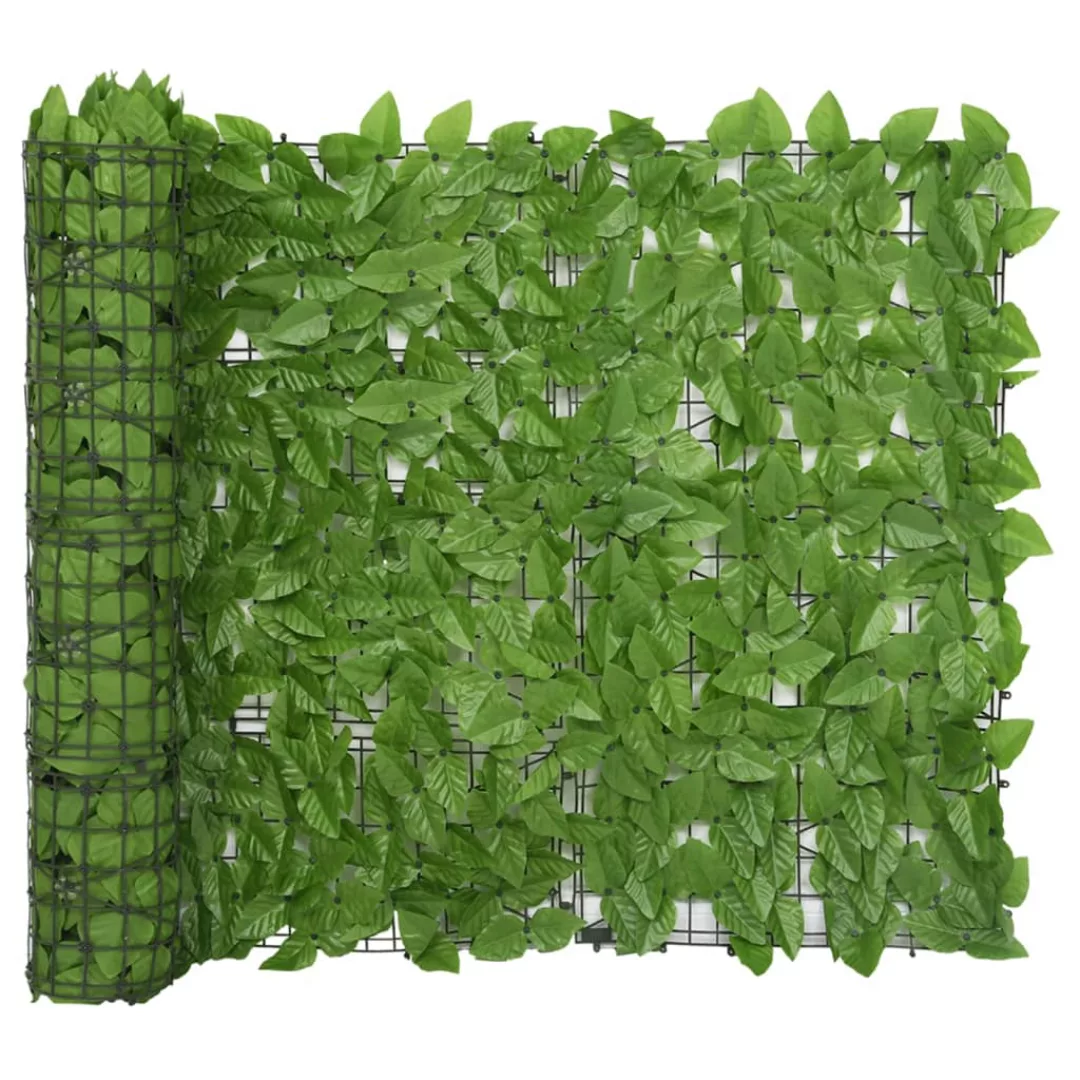 Balkon-sichtschutz Mit Grünen Blättern 500x100 Cm günstig online kaufen