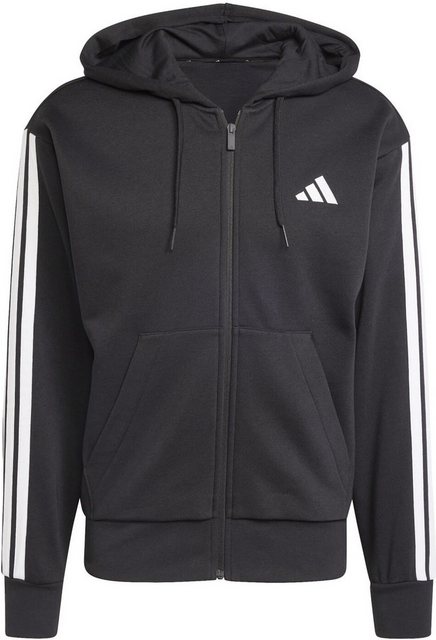 adidas Sportswear Hoodie M 3S FL FZ HD BLACK/WHITE günstig online kaufen