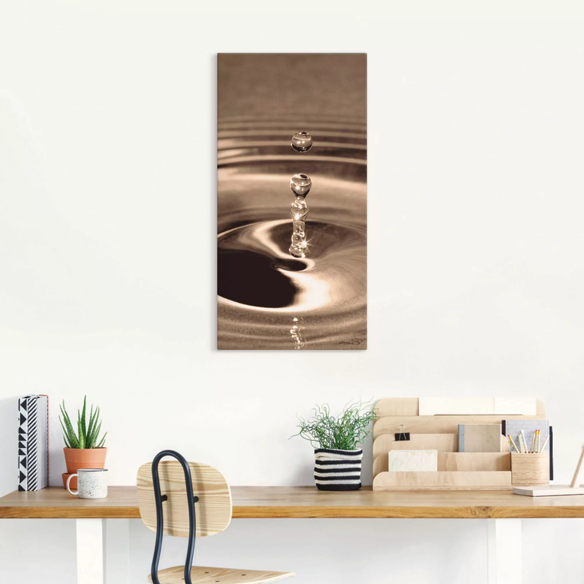 Artland Wandbild »Die Elemente: Wasser«, Zen Bilder, (1 St.) günstig online kaufen