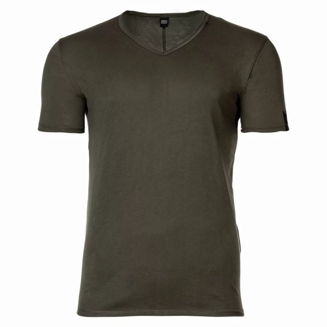 Replay Herren T-Shirt Basic Jersey V- Neck günstig online kaufen