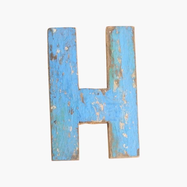 Holzbuchstabe - Vintage H günstig online kaufen