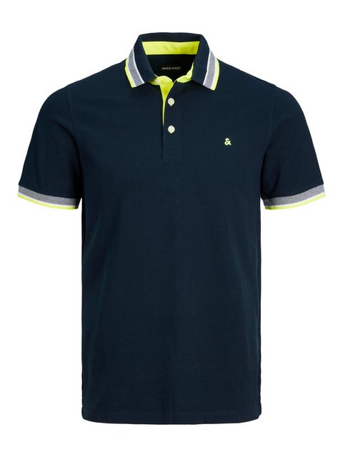 Jack & Jones PlusSize Poloshirt JJEPAULOS POLO SS NOOS PLS mit Logo Sticker günstig online kaufen