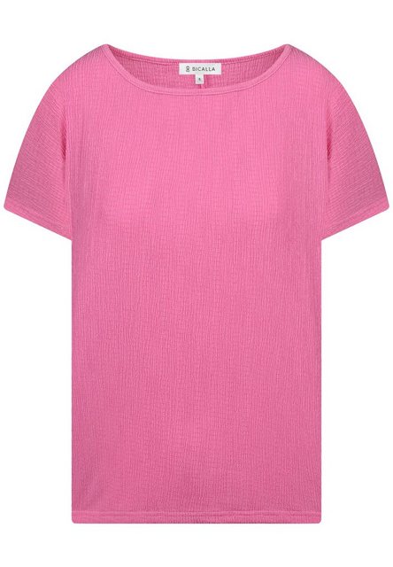 BICALLA T-Shirt Shirt Crinkle - 09/pink (1-tlg) günstig online kaufen