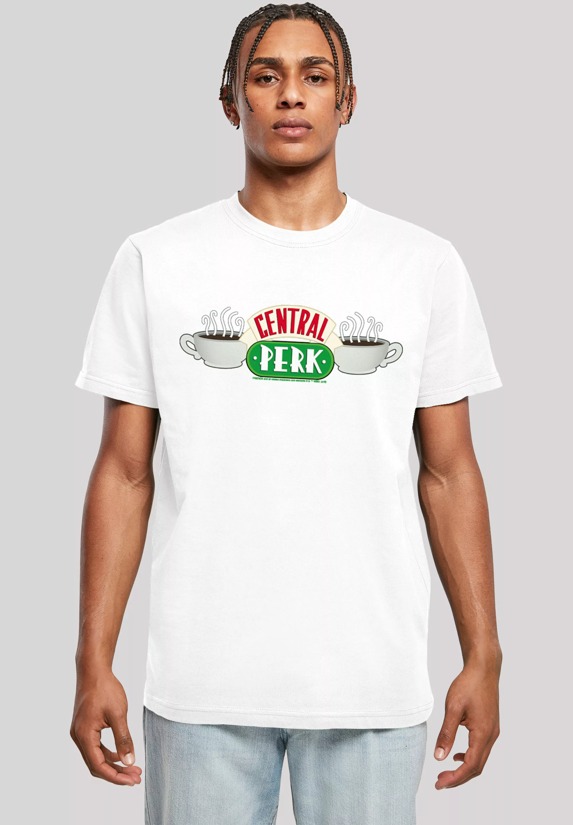 F4NT4STIC T-Shirt FRIENDS TV Serie Central Perk BLK Print günstig online kaufen