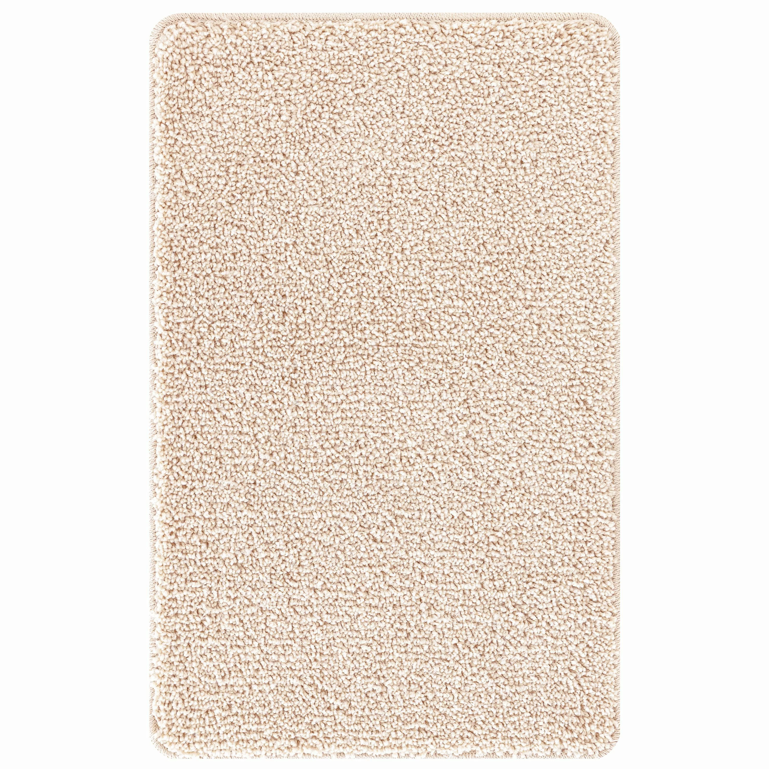 vidaXL Badematte 2-tlg. Badematten-Set Creme Polypropylen günstig online kaufen