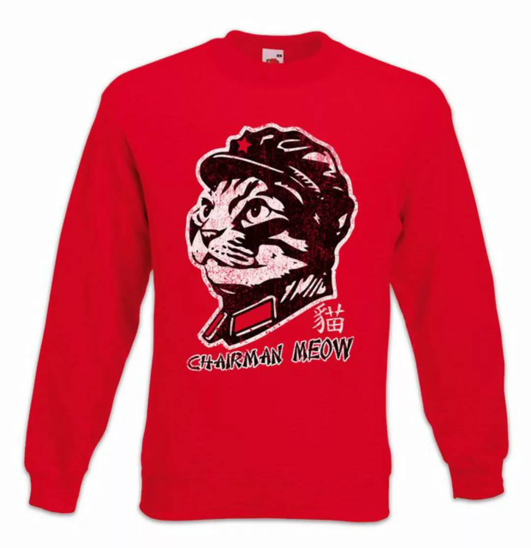 Urban Backwoods Sweatshirt Chairman Meow Sweatshirt Mao Cat Cats Socialist günstig online kaufen