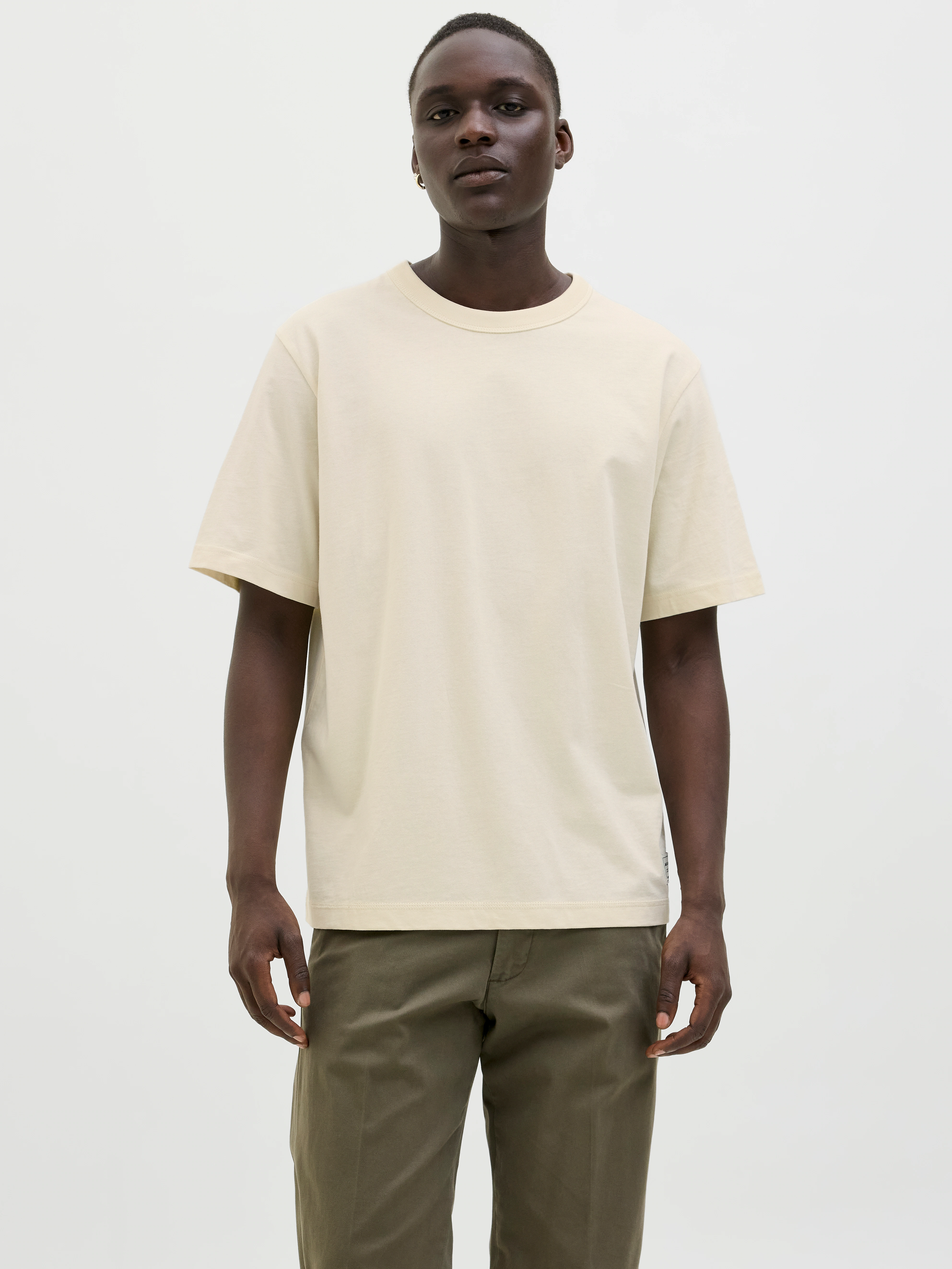 Jack & Jones Rundhalsshirt "JJEDOVER TEE SS CREW NECK" günstig online kaufen