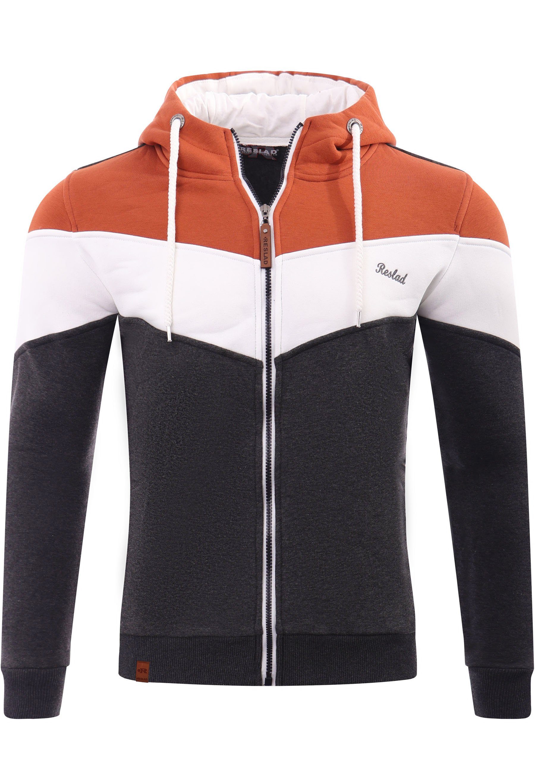 Reslad Sweatjacke Reslad Sweatjacke Zipper RS-1007 günstig online kaufen