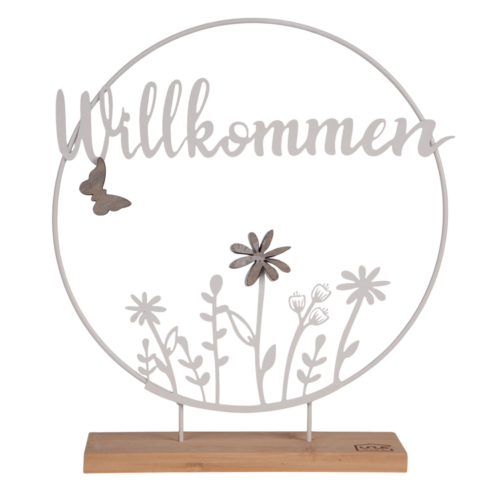 UNUS HOME Dekofigur (weiß), deko willkommen, günstig online kaufen