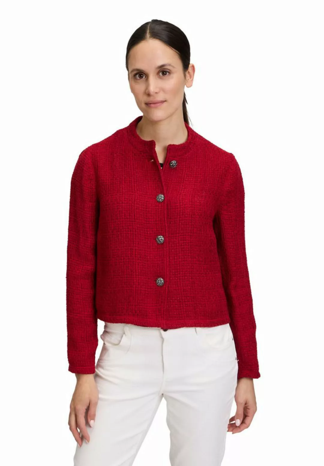 Betty&Co Jackenblazer "Betty & Co Casual-Jacke langarm", Material günstig online kaufen