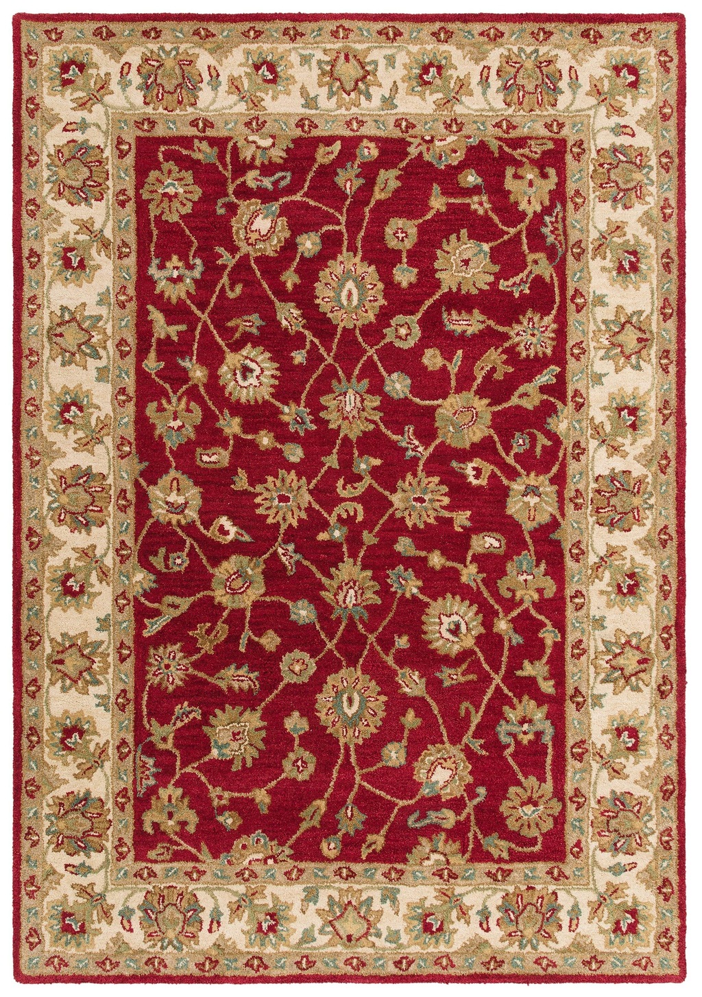 my home Wollteppich »Sahil«, rechteckig, 14 mm Höhe, reine Wolle, Orient-Op günstig online kaufen