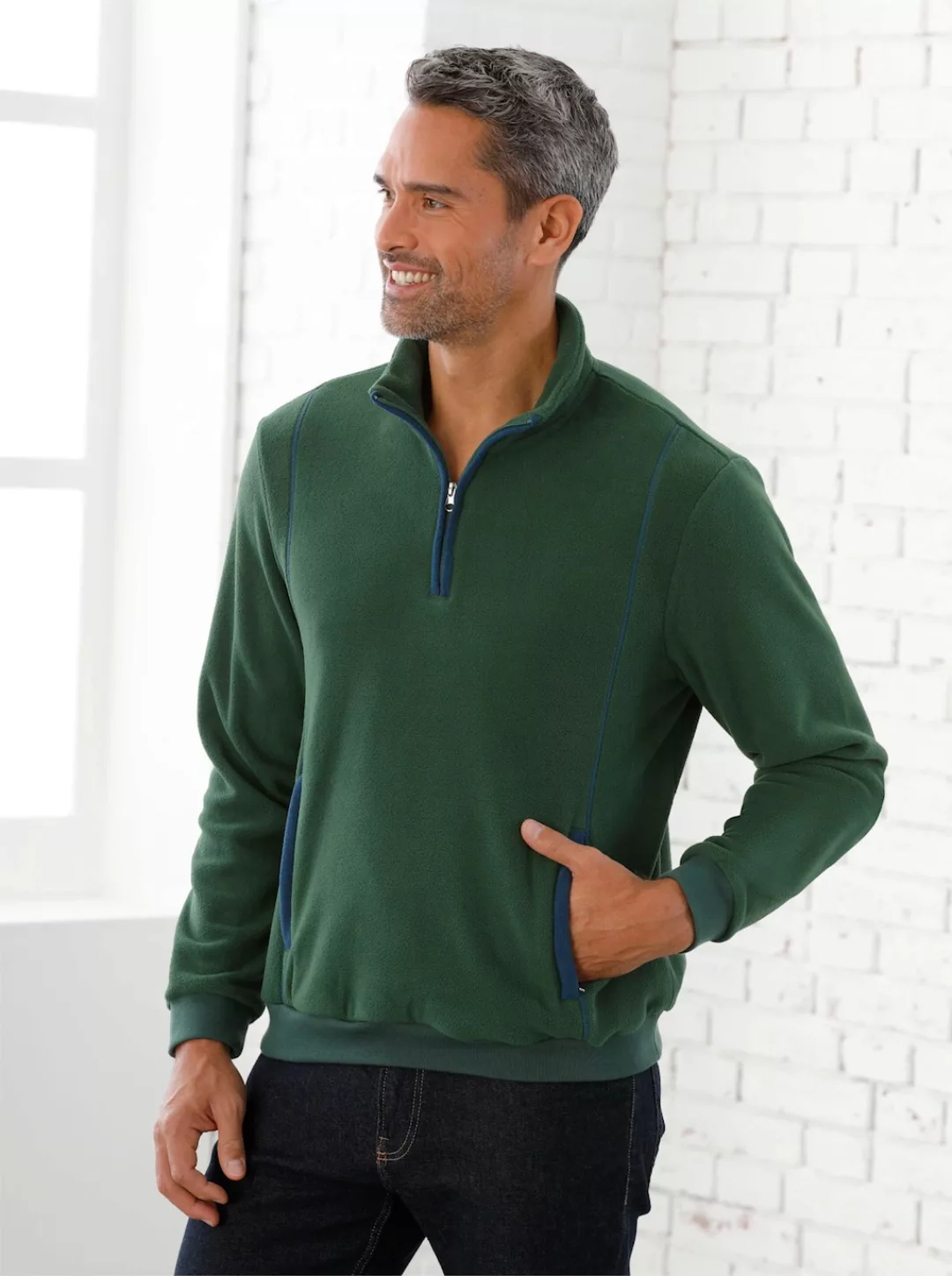 Classic Fleeceshirt "Fleece-Shirt" günstig online kaufen