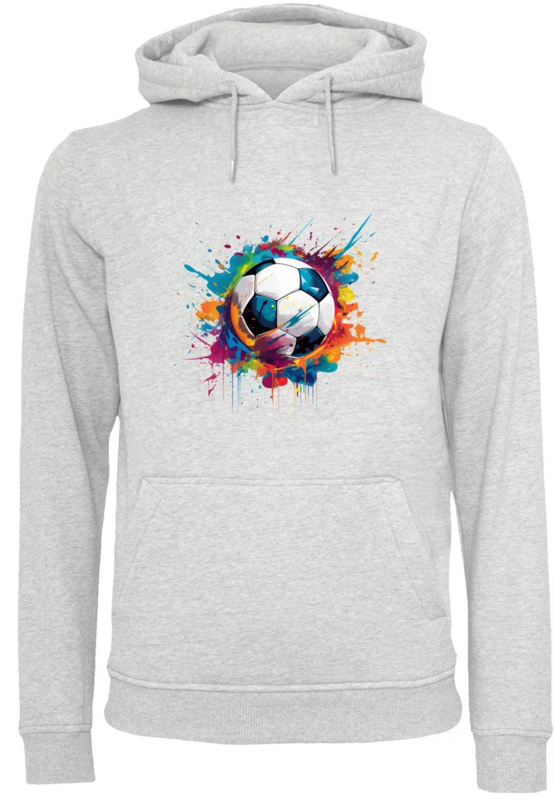 F4NT4STIC Kapuzenpullover "Bunte Fußball Grafik", Premium Qualität günstig online kaufen