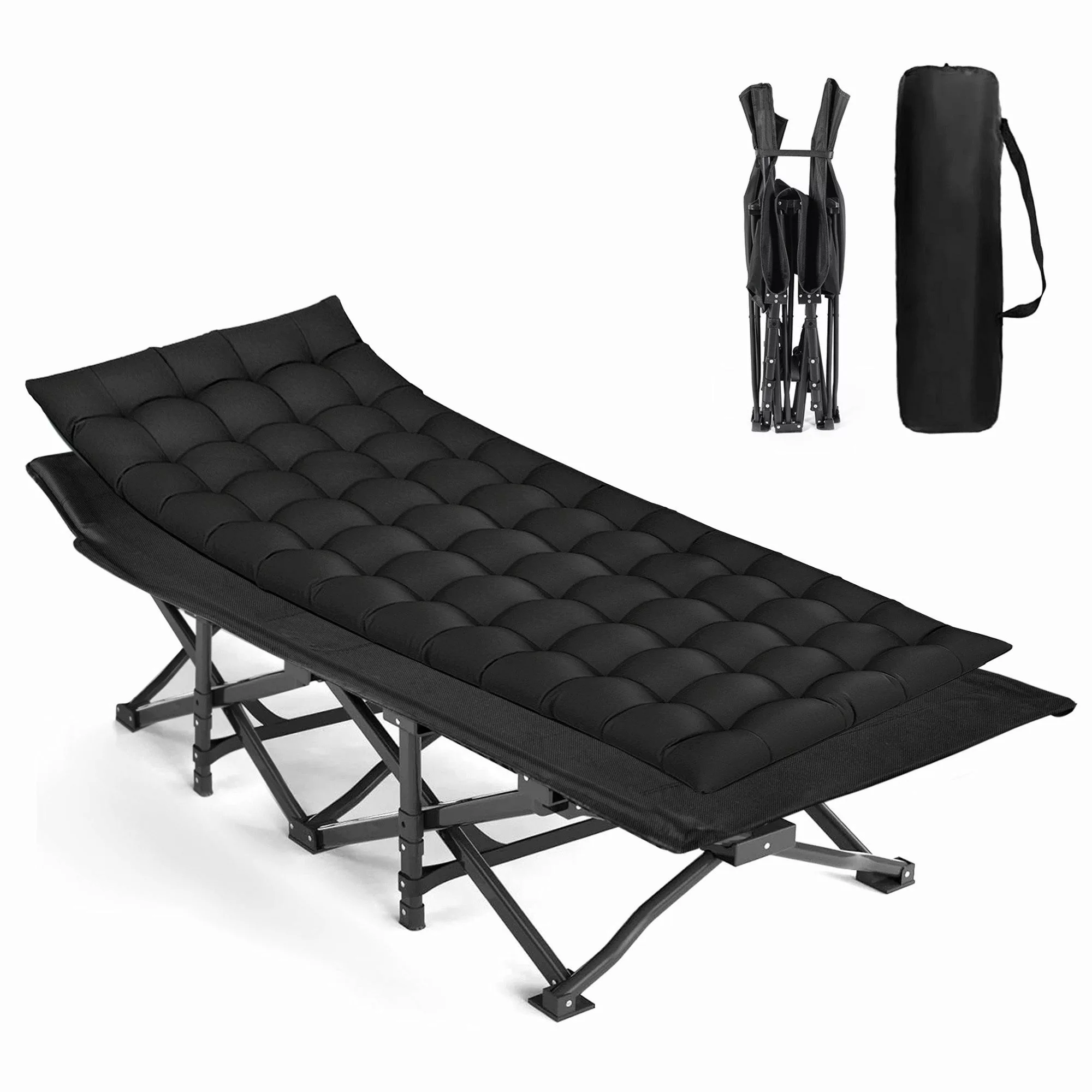 CALIYO Feldbett Klappbett Mit Polsterauflage Feldbett günstig online kaufen