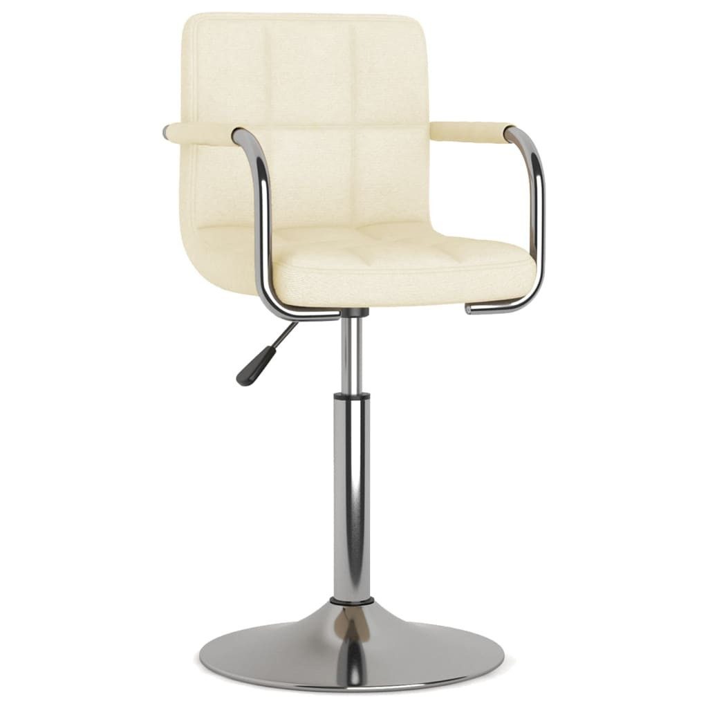 vidaXL Barhocker Barhocker Creme Stoff (1 günstig online kaufen