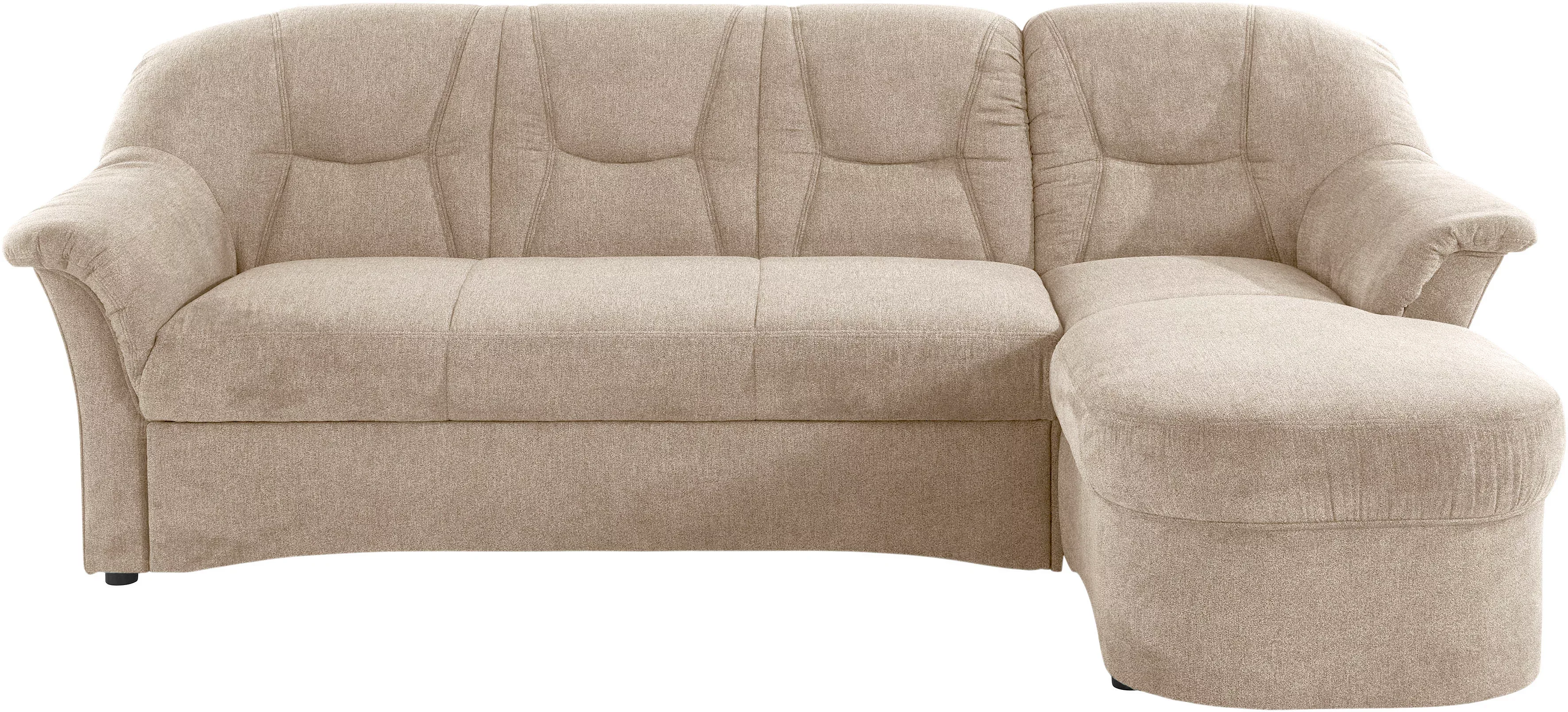 DOMO collection Ecksofa "Sarafina L-Form", wahlweise mit Bettfunktion, opti günstig online kaufen