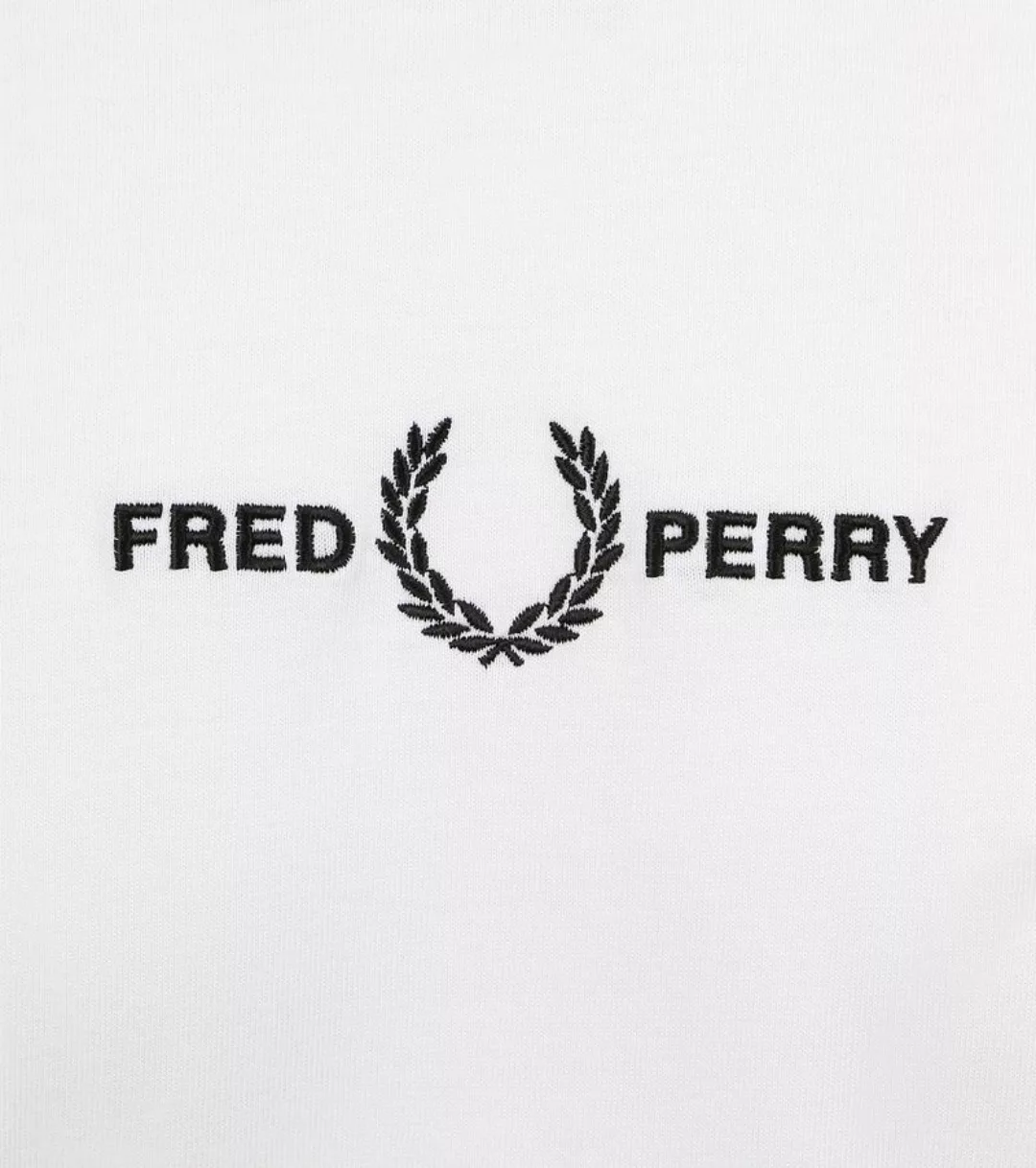 Fred Perry T-Shirt M4580 Weiß - Größe M günstig online kaufen