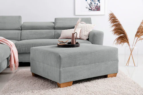 Home affaire Hocker "DuraSpring", Mit DuraSpring-Taschenfederkern, bis 140 günstig online kaufen