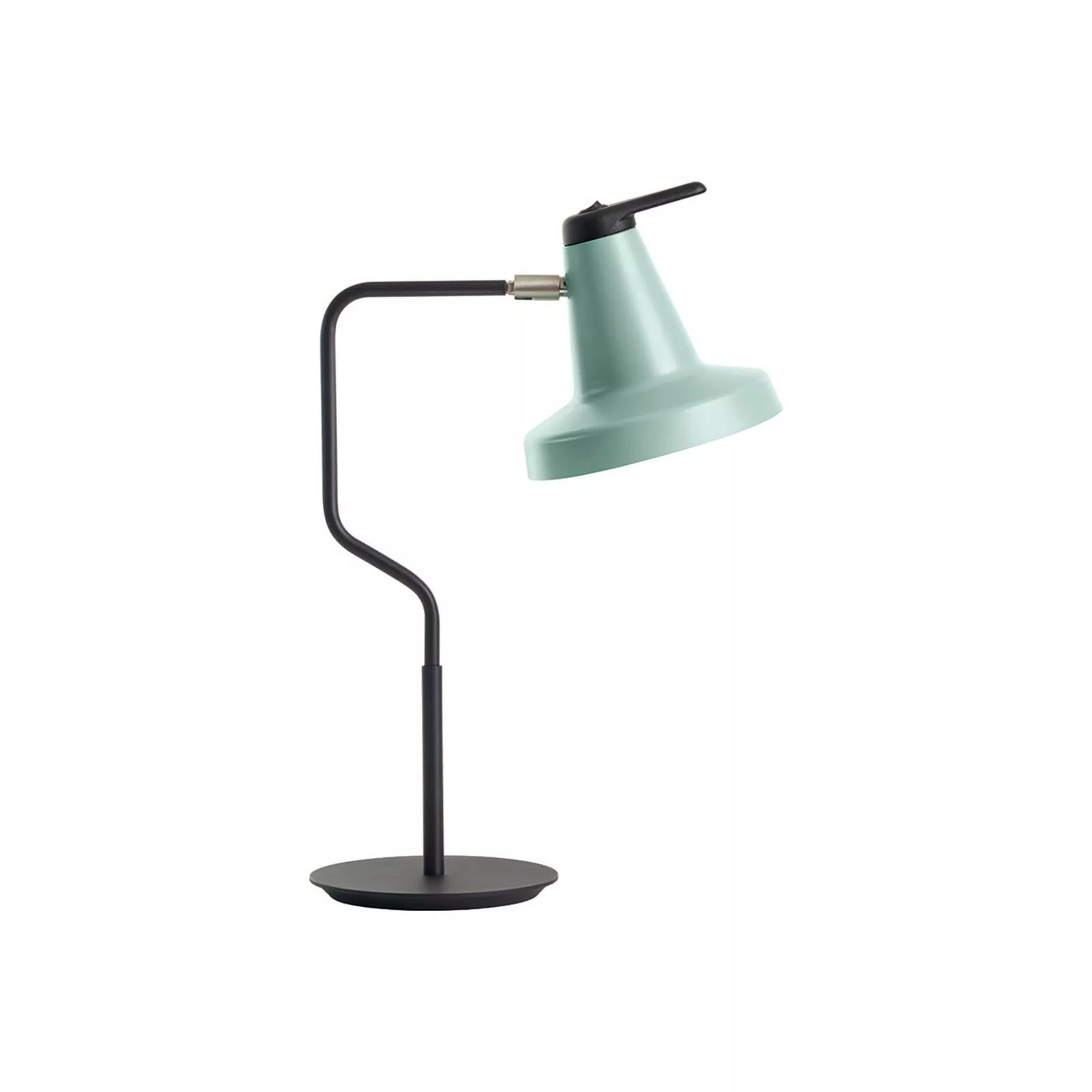 Tischlampe Garçon, Schirm justierbar, mint/schwarz günstig online kaufen