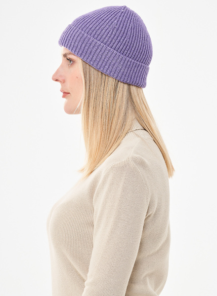 Strick-beanie Aus Bio-merinowolle Und Bio-baumwolle günstig online kaufen