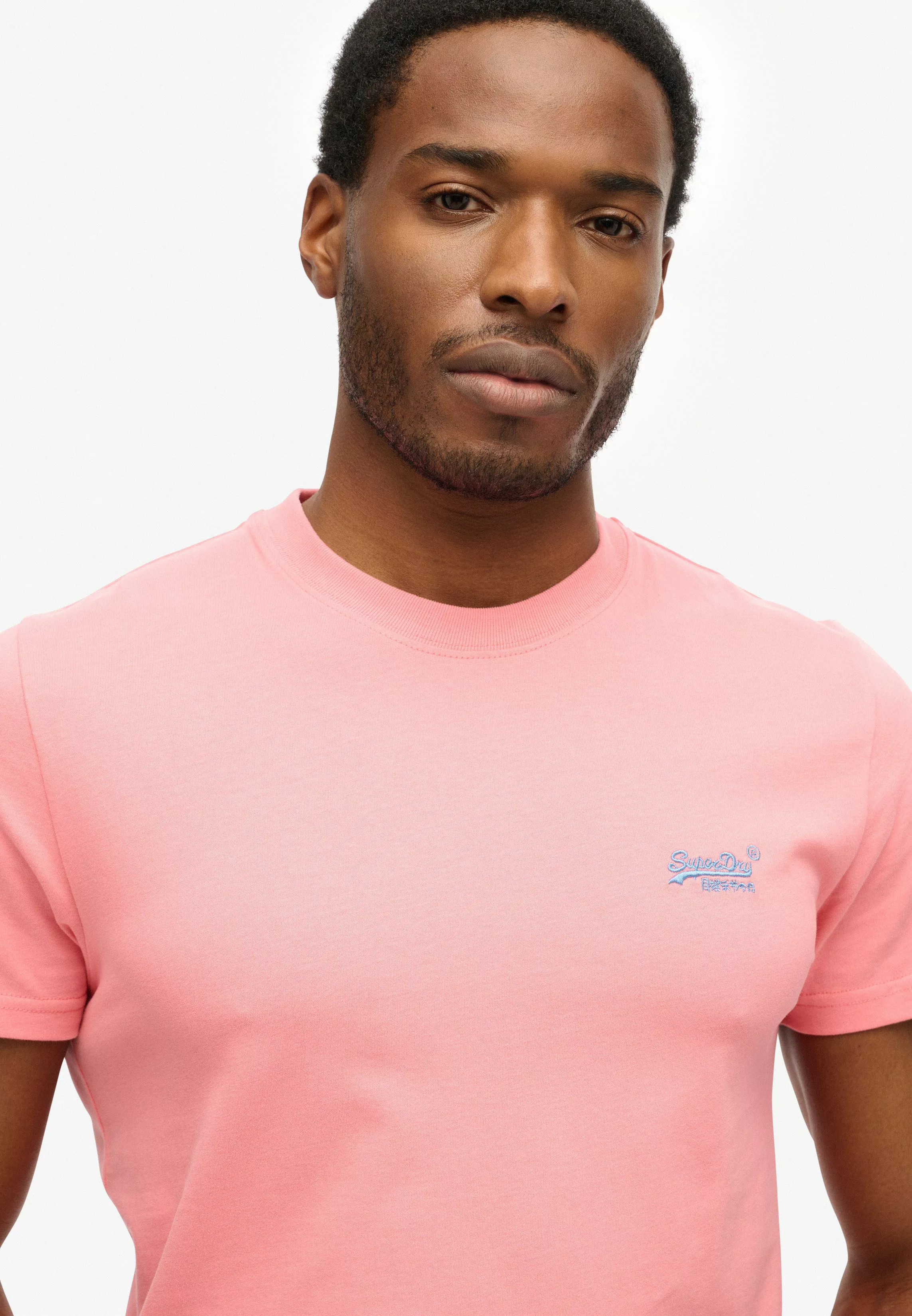 Superdry Rundhalsshirt "ESSENTIAL LOGO EMB TEE" günstig online kaufen