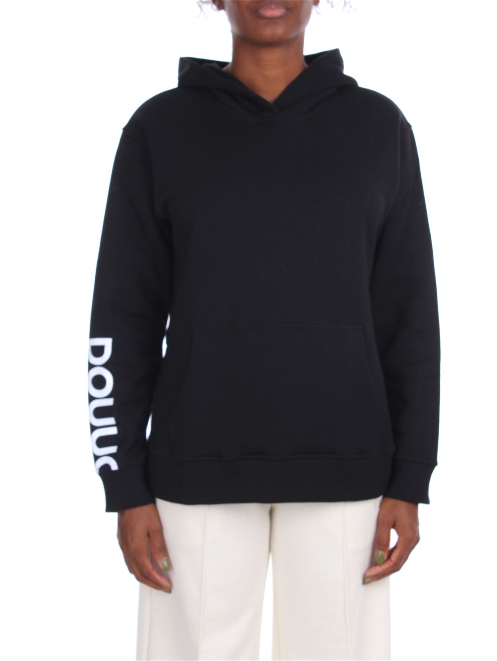 douuoud Sweatshirts Damen schwarz günstig online kaufen