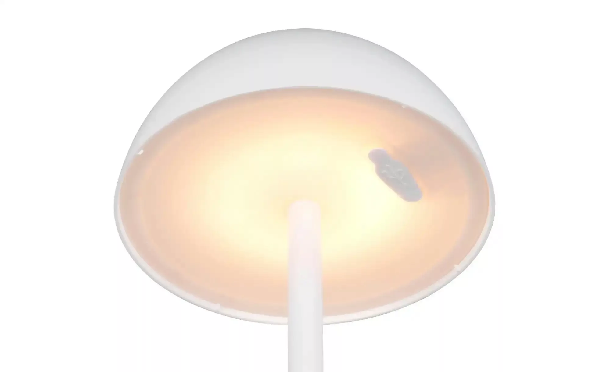 LED-Akku-Tischlampe Ricardo, weiß, Höhe 30 cm, Kunststoff günstig online kaufen