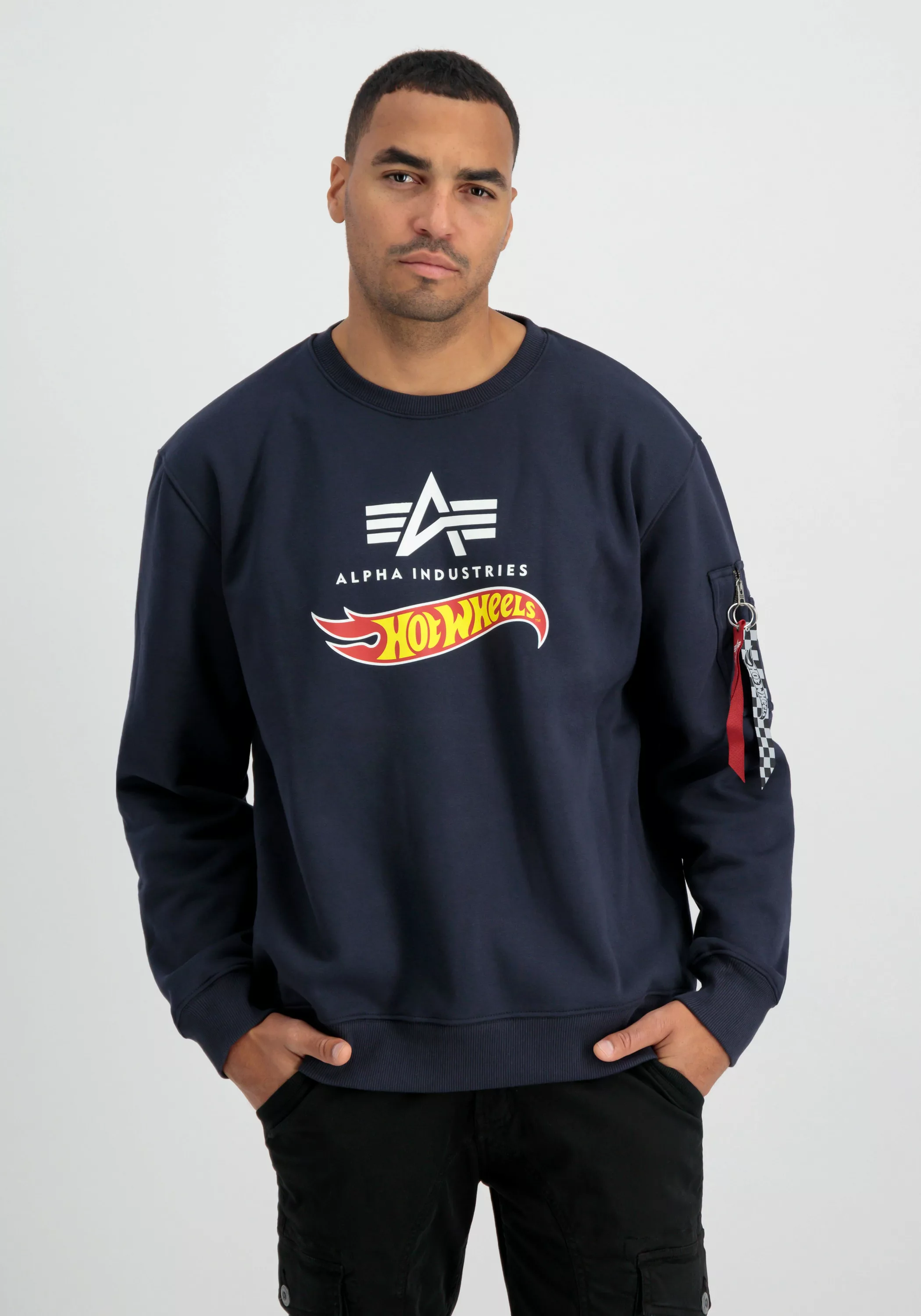 Alpha Industries Sweater "ALPHA INDUSTRIES Men - Sweatshirts Hot Wheels Fla günstig online kaufen