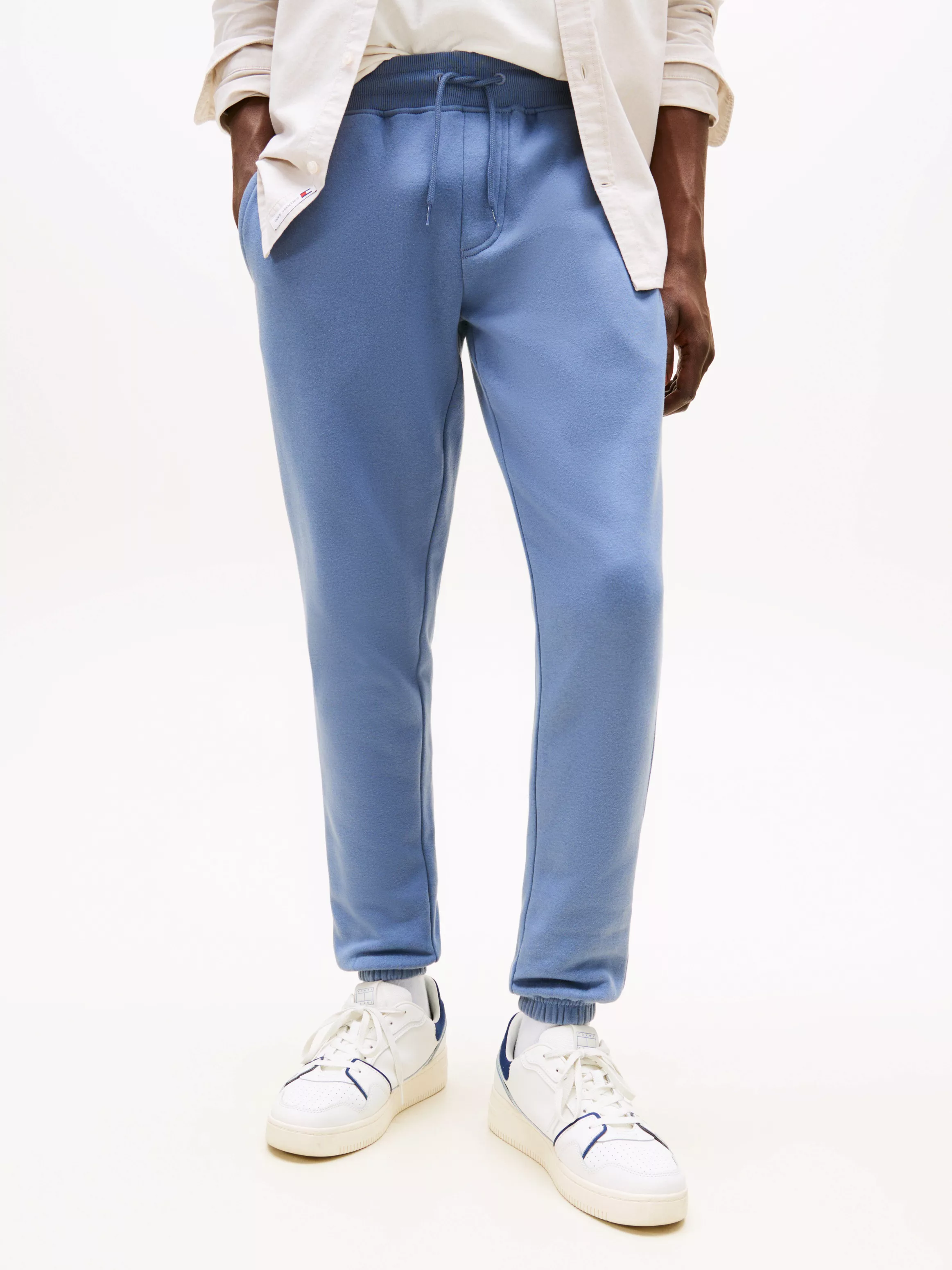 Tommy Jeans Sweathose "TJM SLIM S FLAG SWEATPANT", Mit Kordelzug günstig online kaufen