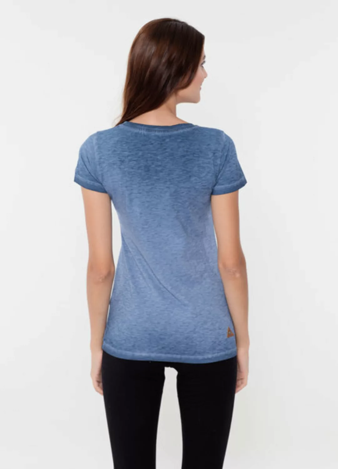 Wor-4136 Damen G.Dyed T-shirt günstig online kaufen