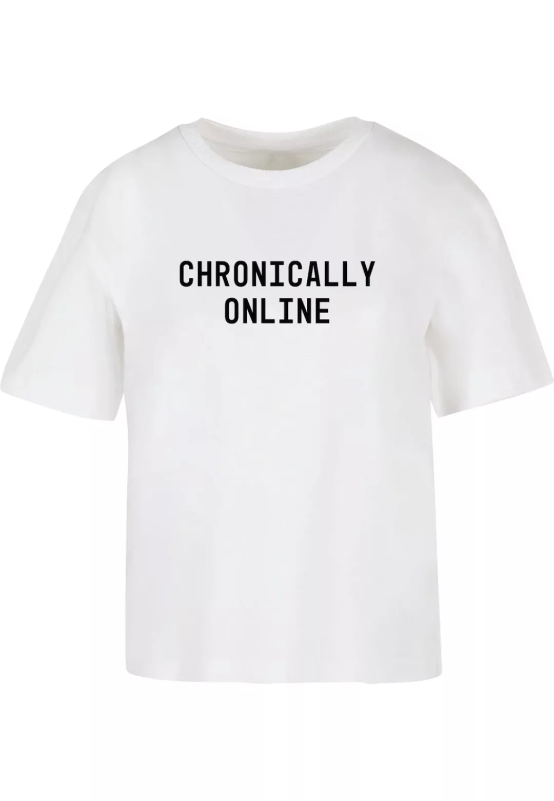 Miss Tee T-Shirt "Miss Tee Chronically Online Tee", (1 tlg.) günstig online kaufen
