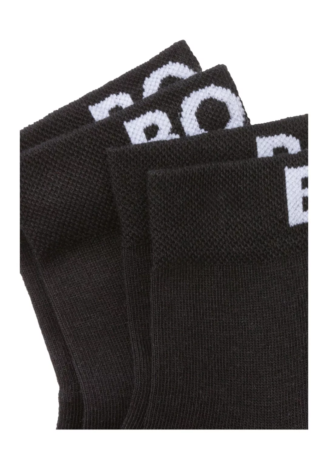 BOSS Freizeitsocken "2P SH Logo CC W", (Packung, 2 Paar, 2er), mit eingestr günstig online kaufen