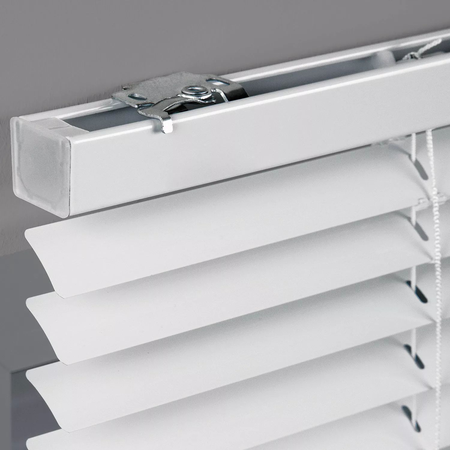 home24 mydeco Jalousie 110x130 cm (BxH) Weiß Aluminium günstig online kaufen