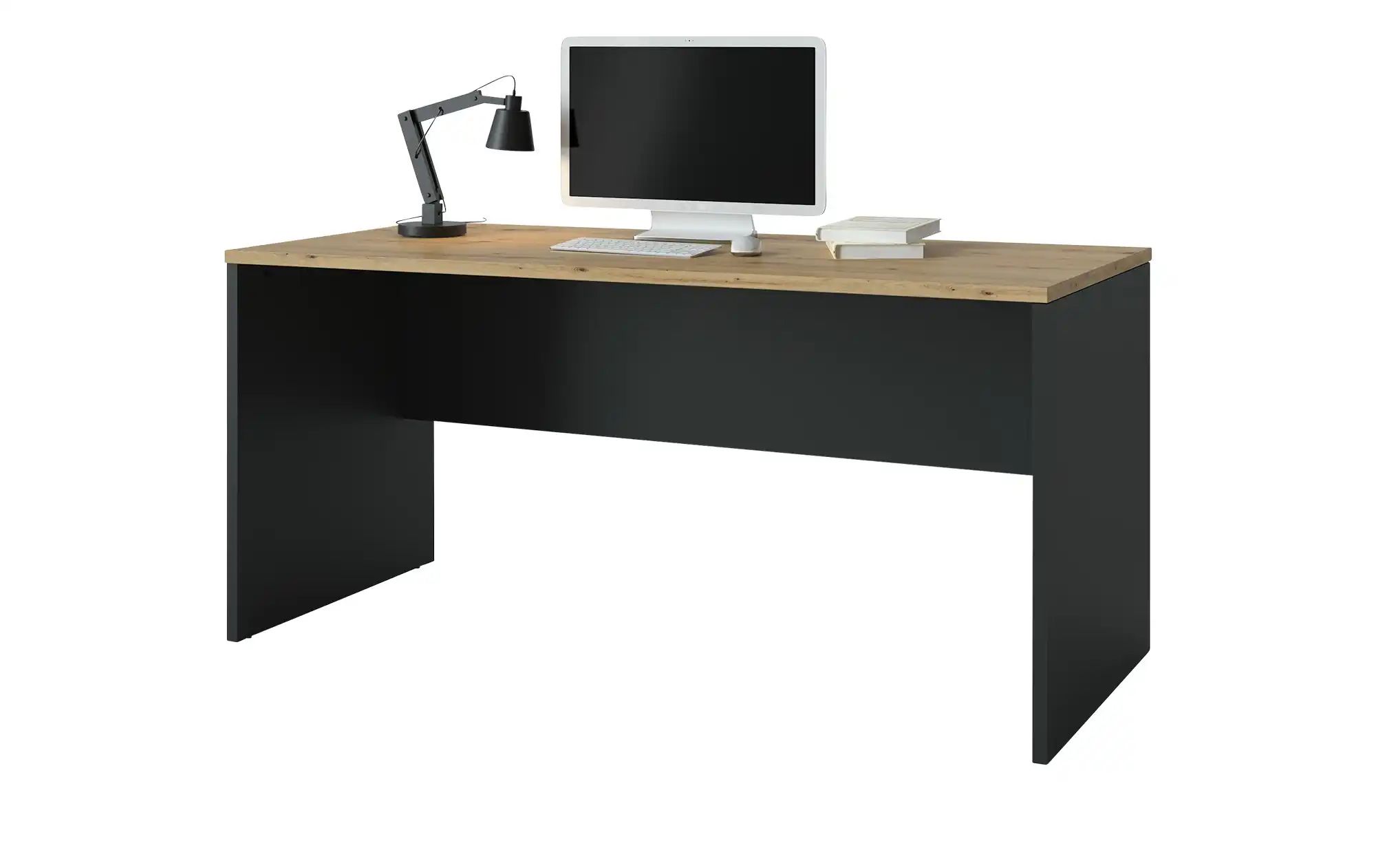 Schreibtisch  Turino Neo ¦ holzfarben ¦ Maße (cm): B: 160 H: 75,5 T: 70.0 T günstig online kaufen