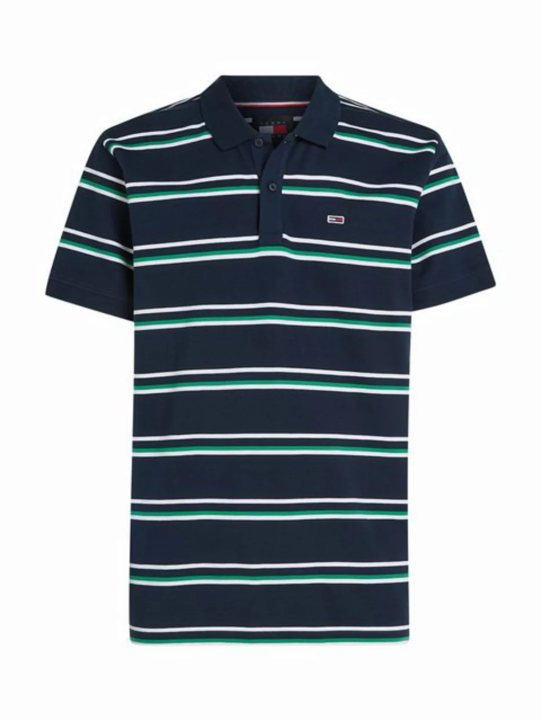 Tommy Jeans Poloshirt TJM REG ESSENTIAL STRIPE POLO mit Logostickerei günstig online kaufen