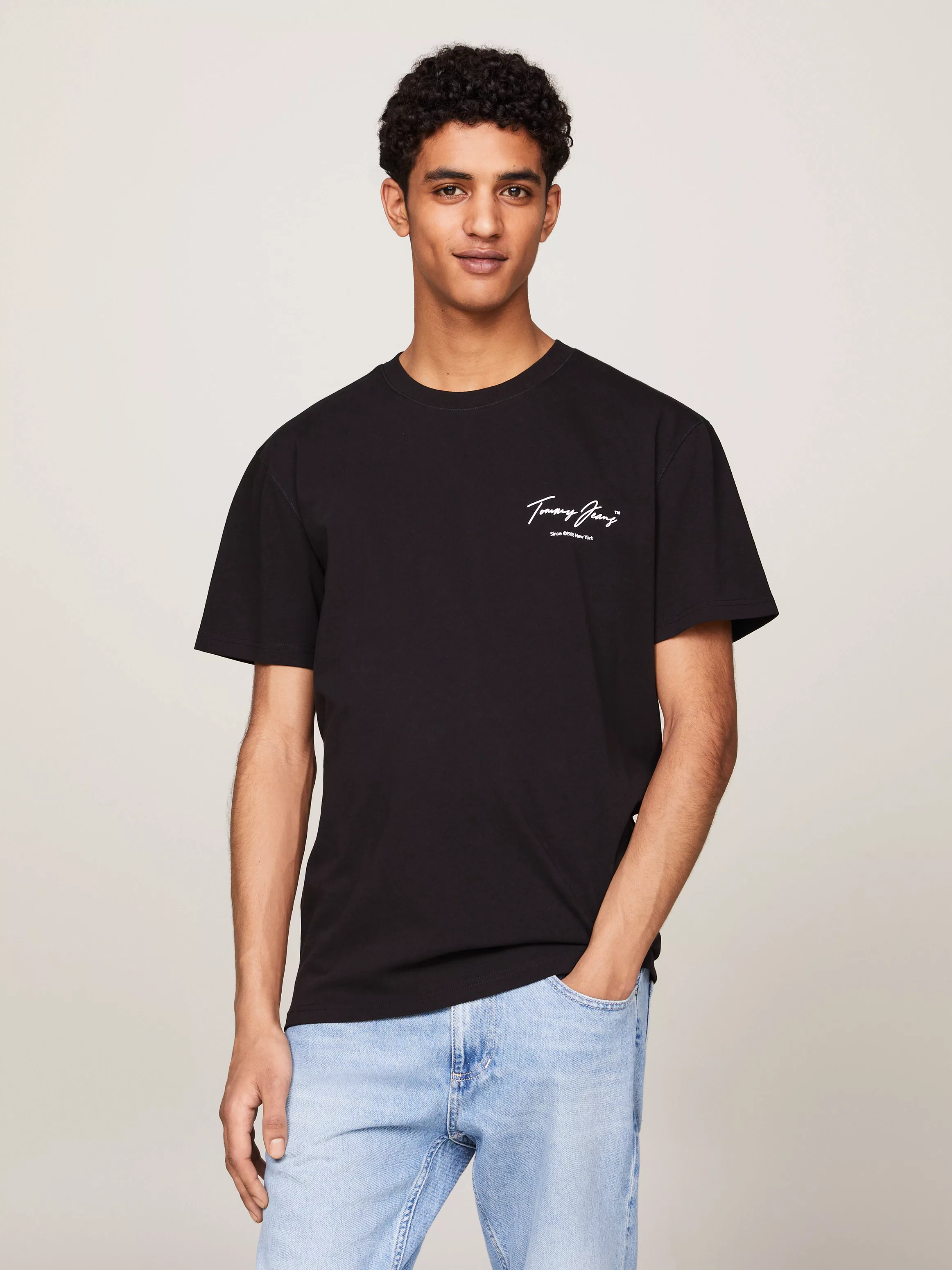 Tommy Jeans Plus T-Shirt TJM REG VINTAGE DNA TEE EXT Große Größen mit Backp günstig online kaufen