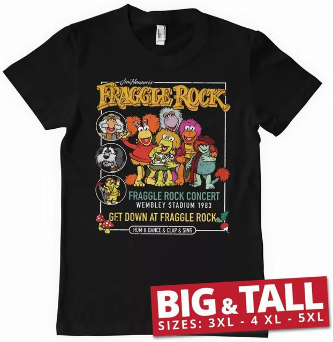 Fraggle Rock T-Shirt Concert Big & Tall T-Shirt günstig online kaufen