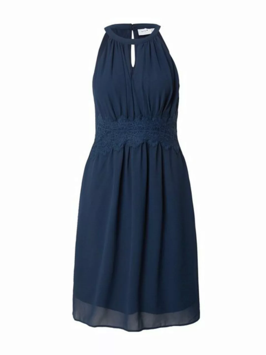 Vila Shirtkleid Lockeres Sommer Dress Stickerei Kleid mit Neckholder (mini) günstig online kaufen