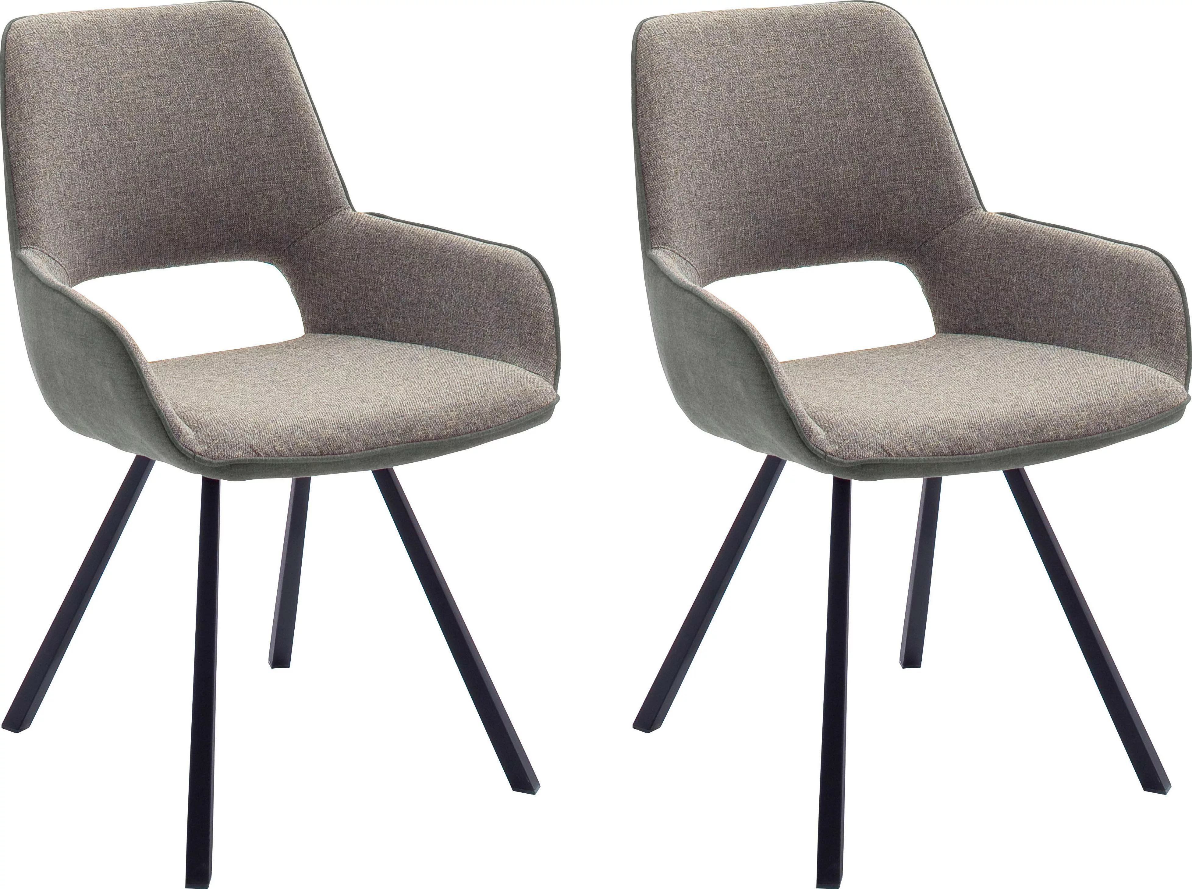 MCA furniture 4-Fußstuhl »Parana«, (Set), 2 St., Stuhl belastbar bis 120 Kg günstig online kaufen