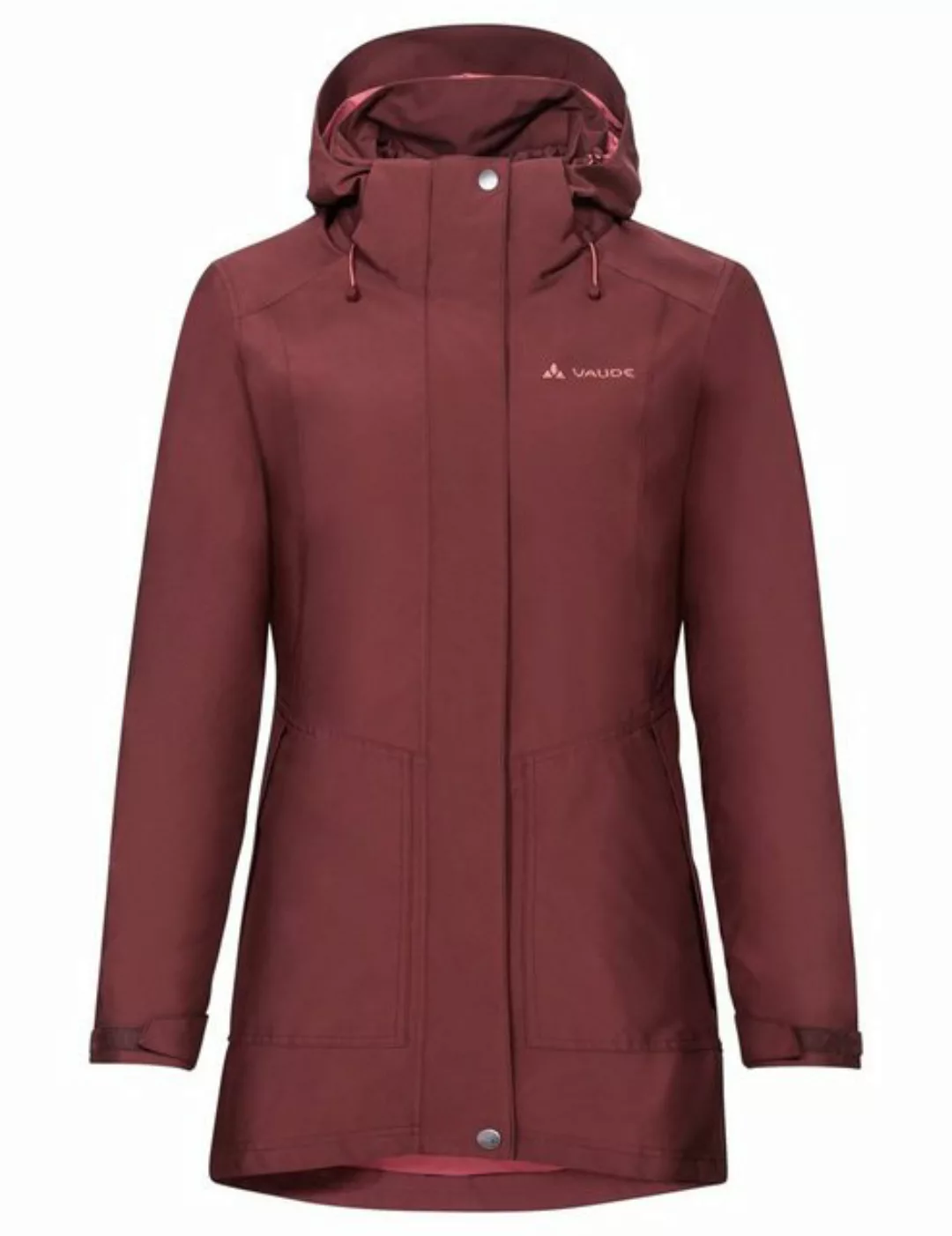 VAUDE Doppeljacke Wo Idris 3in1 Parka III DARK CHERRY günstig online kaufen