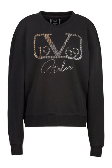 19V69 Italia by Versace Sweatshirt BONNIE BIG LOGO SWEATSHIRT R-NECK günstig online kaufen