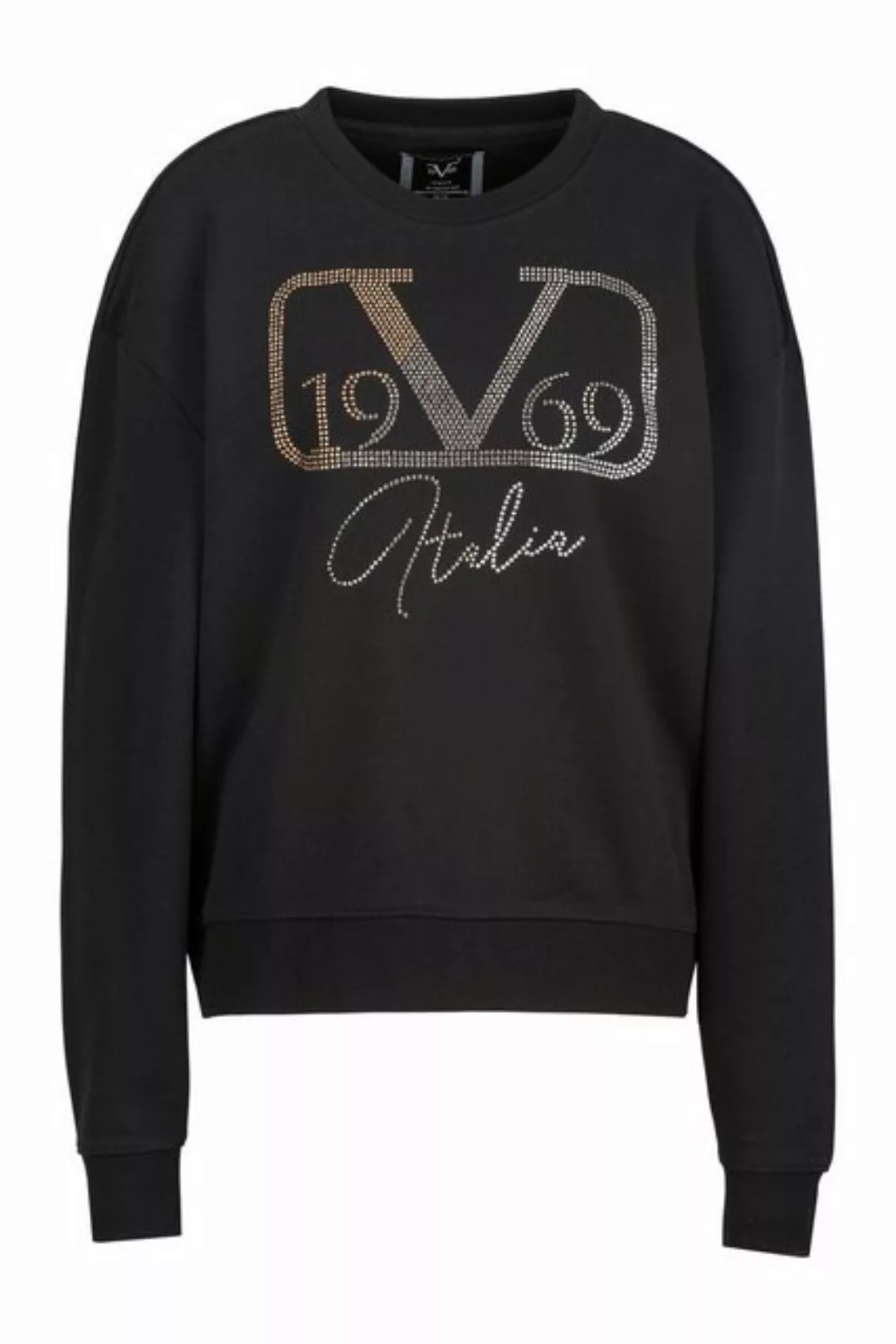 19V69 ITALIA Sweatshirt BONNIE BIG LOGO SWEATSHIRT R-NECK günstig online kaufen