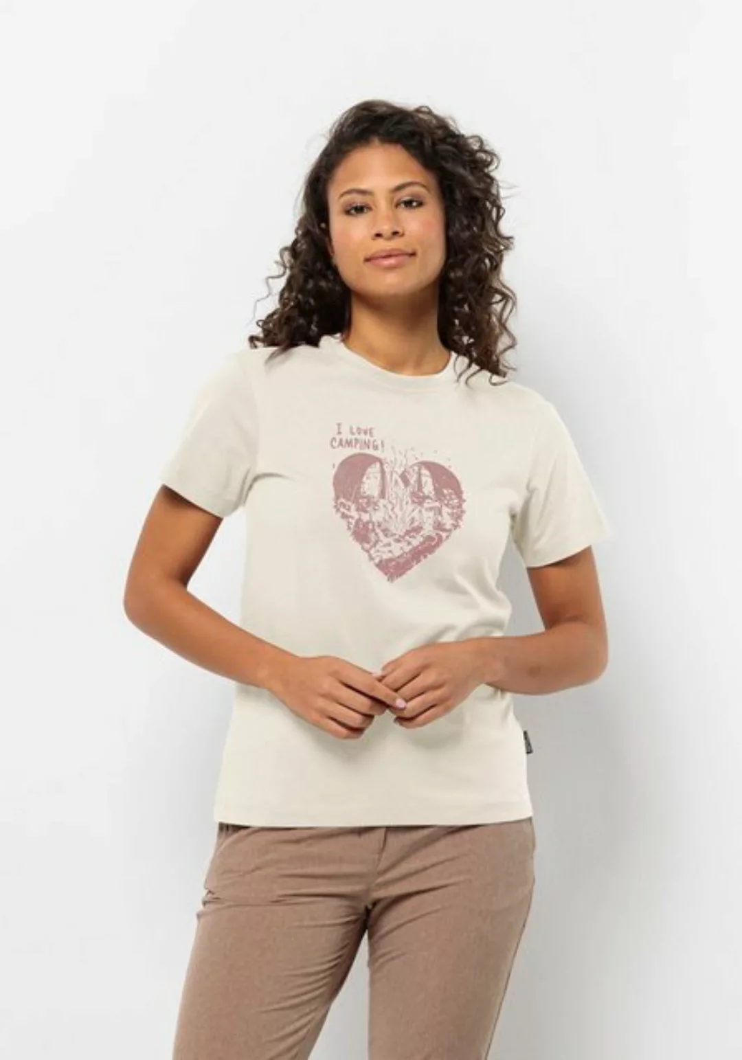 Jack Wolfskin T-Shirt CAMPING LOVE T W günstig online kaufen