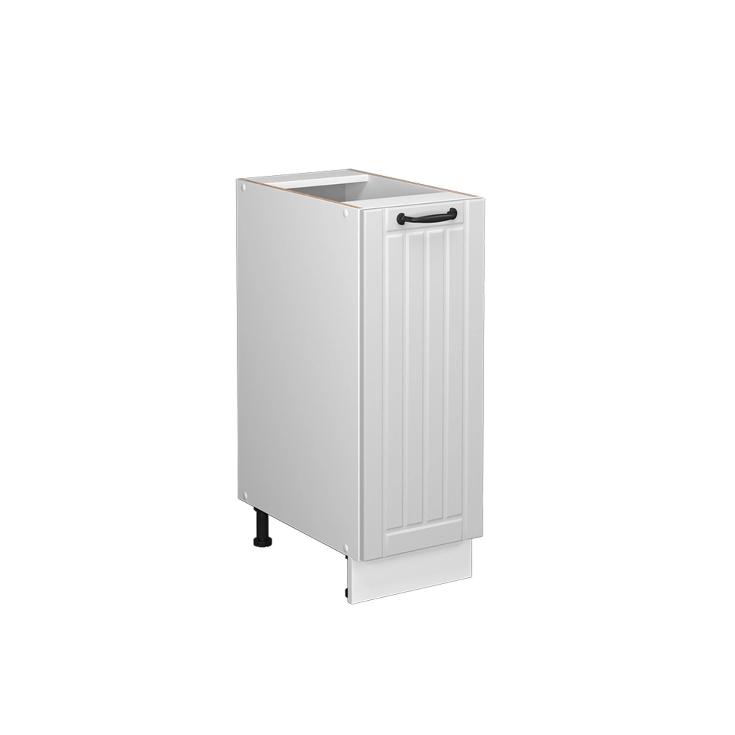 Vicco Midischrank Fame-Line, Weiß Landhaus/Weiß, 30 günstig online kaufen