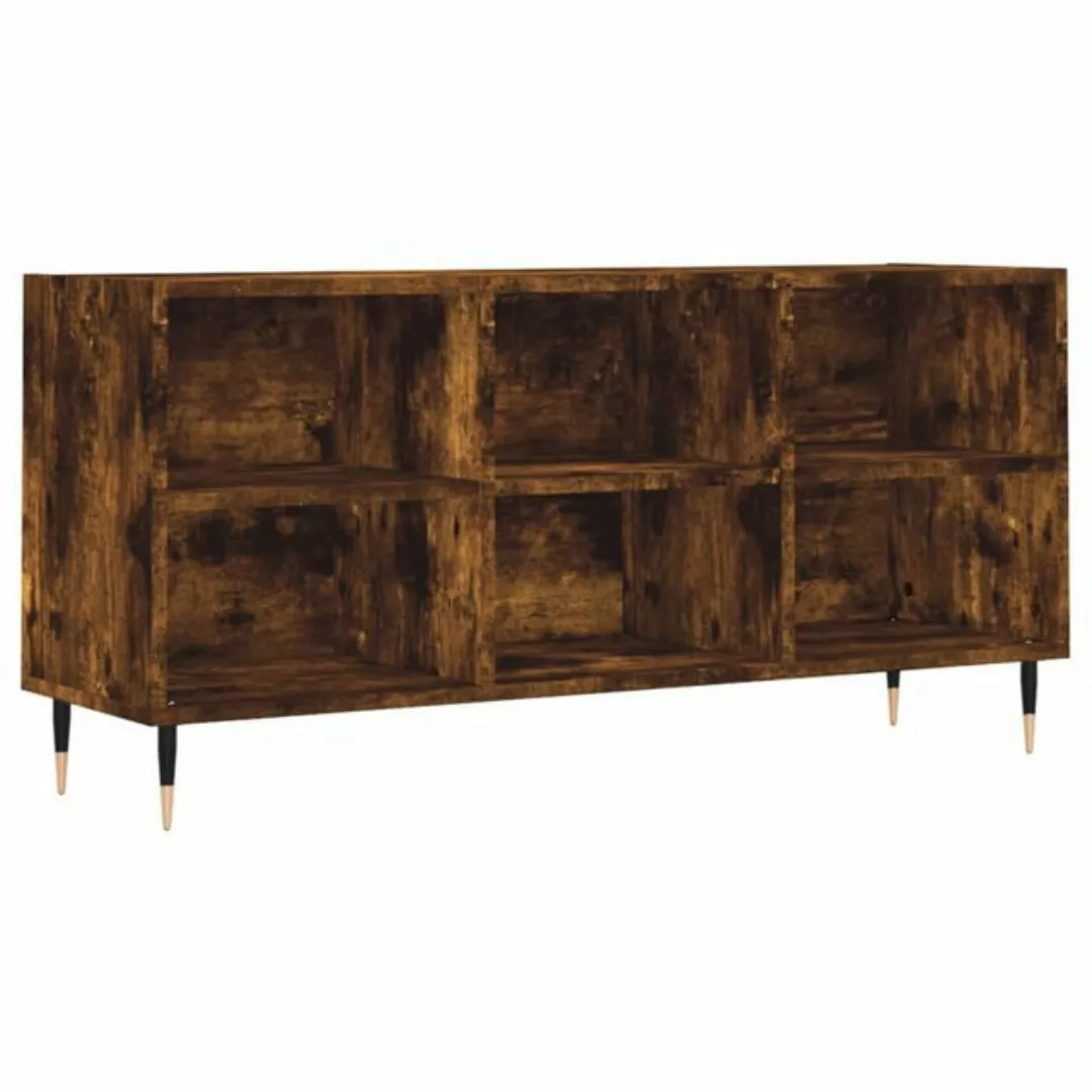 vidaXL TV-Schrank TV-Schrank Räuchereiche 103,5x30x50 cm Holzwerkstoff günstig online kaufen