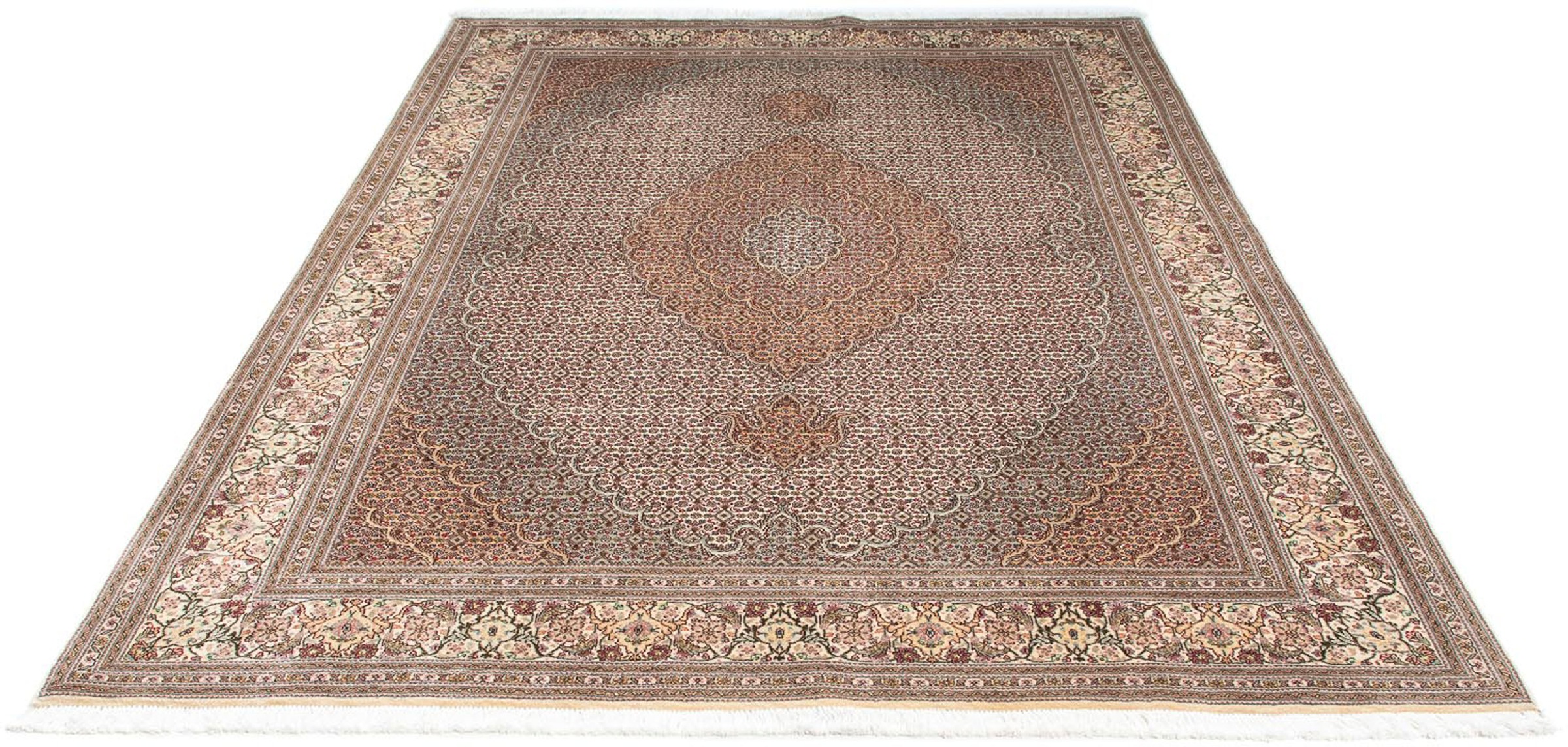 morgenland Orientteppich »Perser - Täbriz - 242 x 168 cm - hellbraun«, rech günstig online kaufen