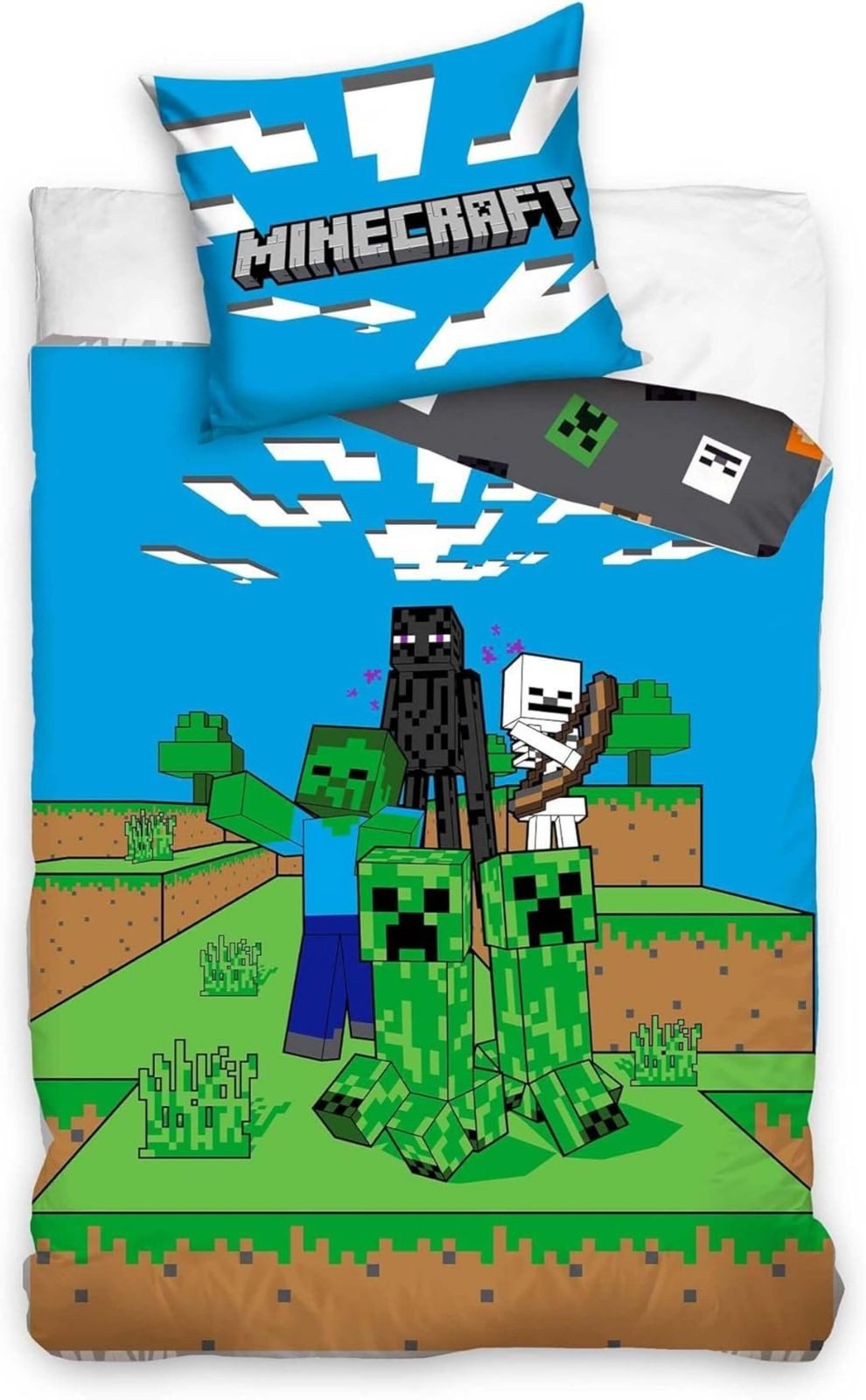 Carbotex Bettwäsche Minecraft - 2 x günstig online kaufen