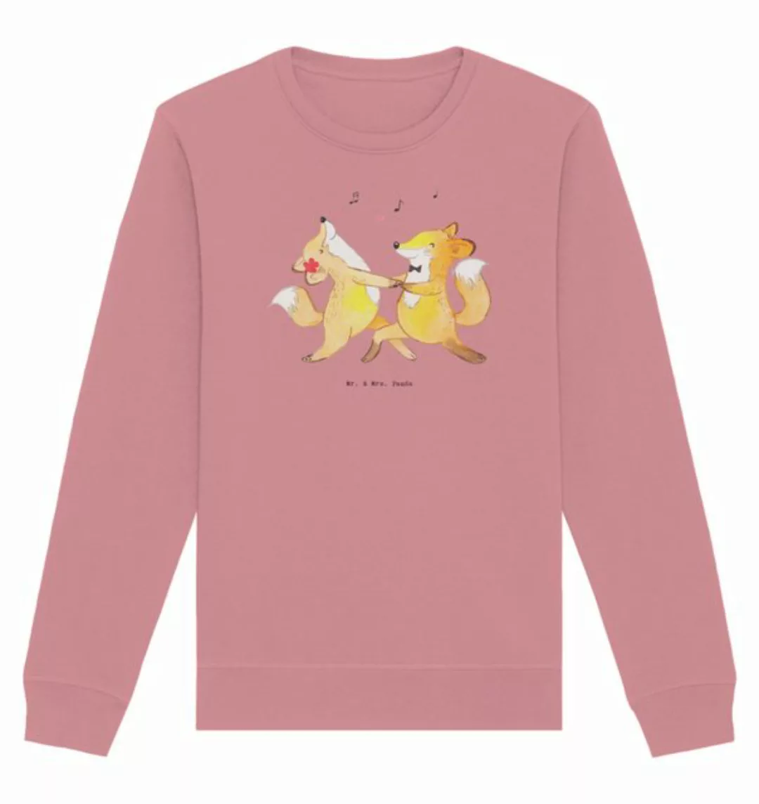 Mr. & Mrs. Panda Longpullover Füchse Salsa tanzen Größe S - Canyon Pink - G günstig online kaufen