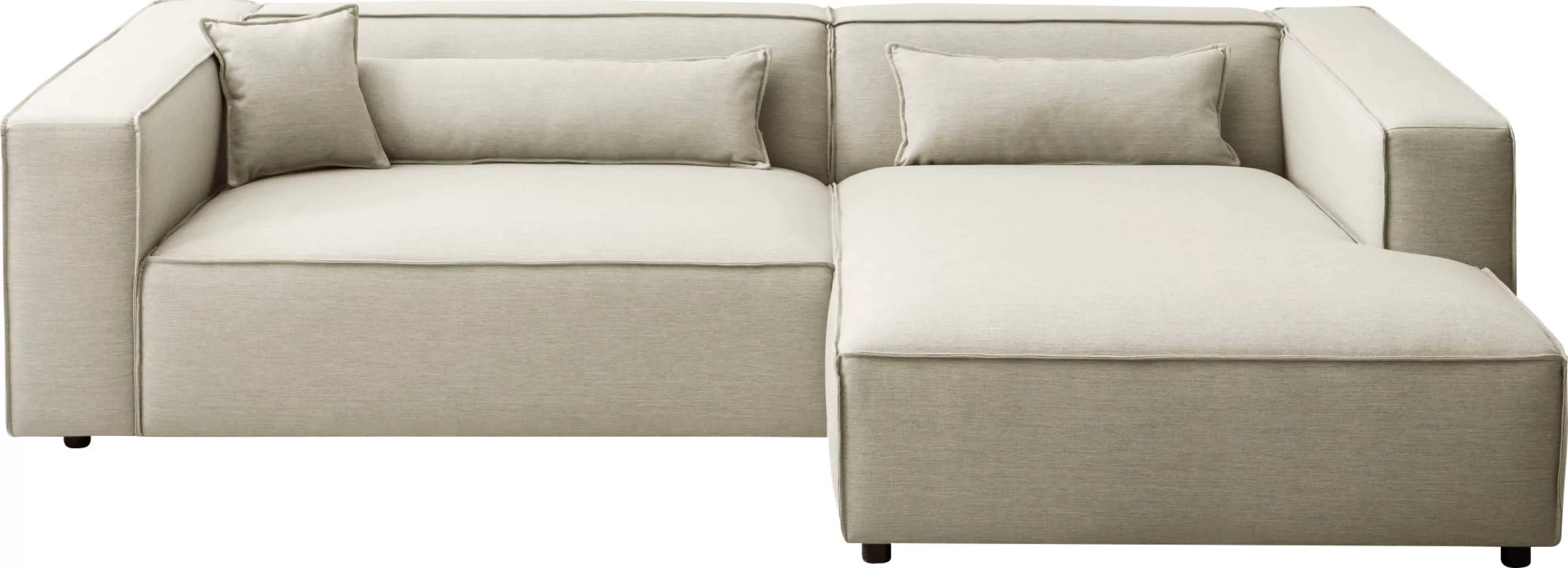LeGer Home by Lena Gercke Ecksofa "PIARA XXL, Big-Sofa in Cord oder Leineno günstig online kaufen