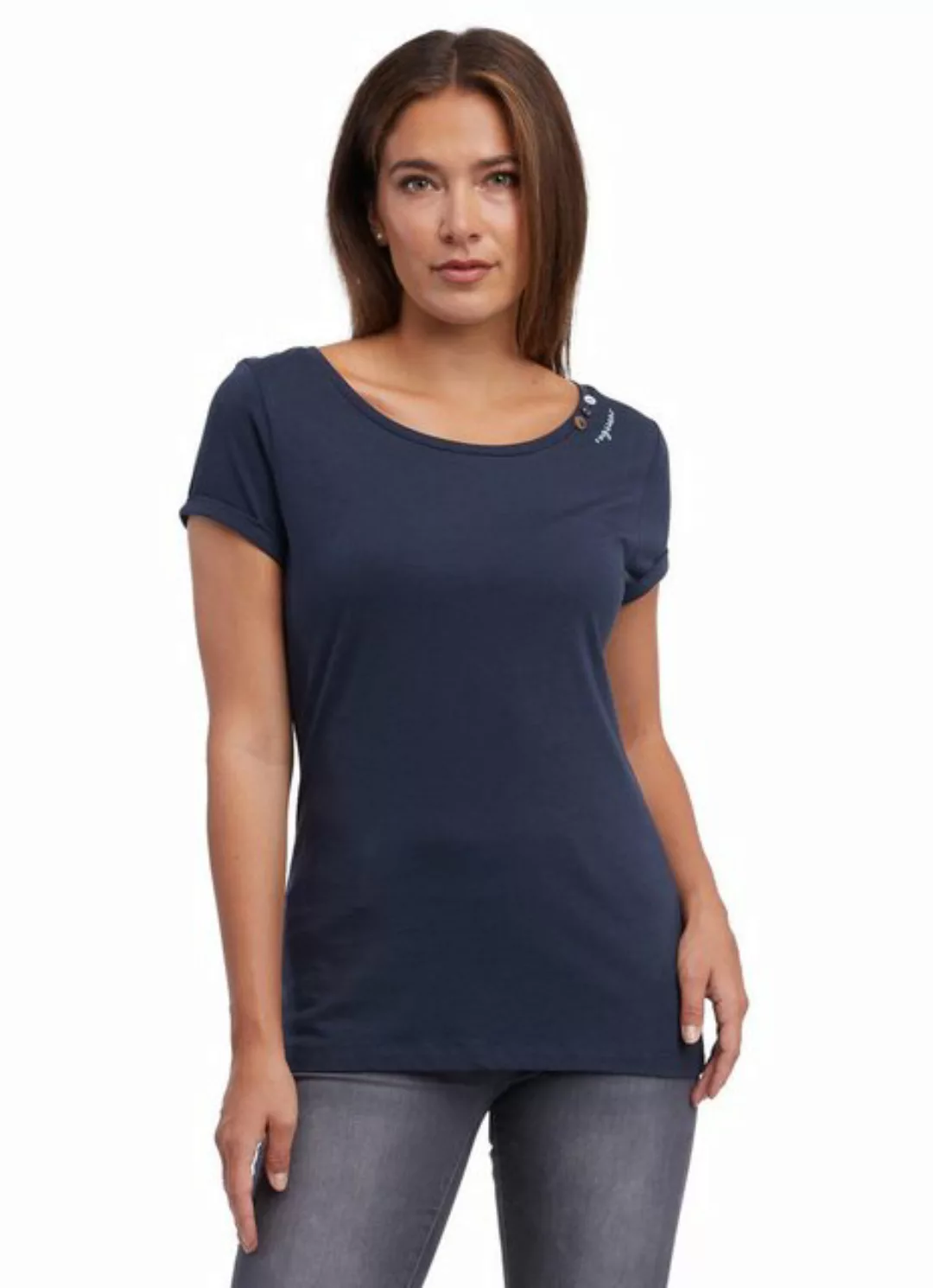 Ragwear Kurzarmshirt Ragwear W Fllorah A Gots Core Damen Kurzarm-Shirt günstig online kaufen